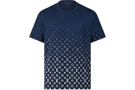 lvse monogram gradient t-shirt|louis vuitton gradient t shirts.